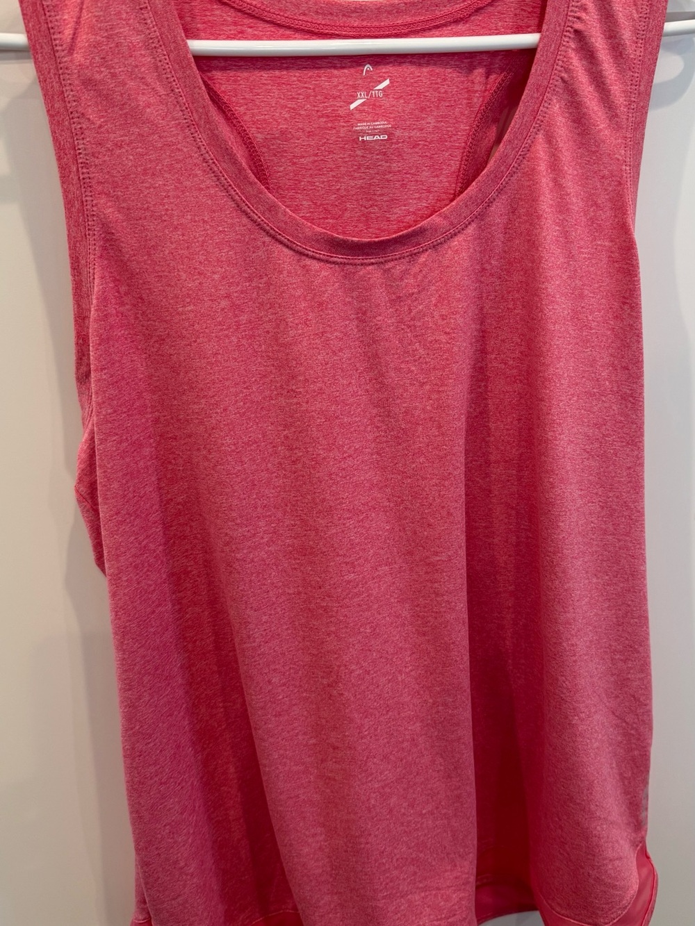 Head Women's Heather Raspberry Athletic Tank Top